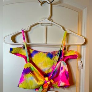 Tie dye swimsuit